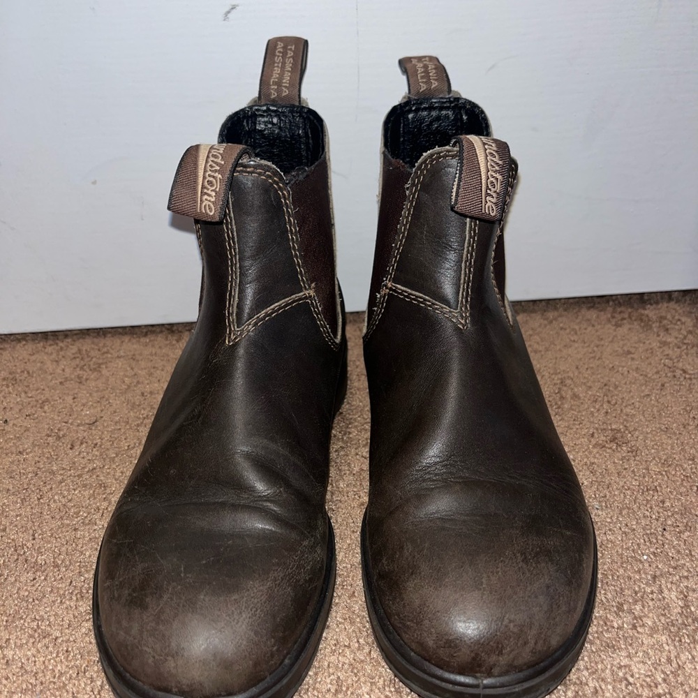Blundstone Men's Brown Leather Boots